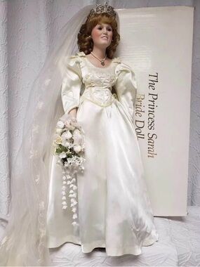Princess Sarah Bride Doll in Ivory Wedding Gown